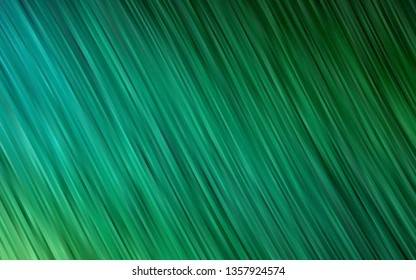 Light Blue, Green vector background with curved circles. A completely new color illustration in marble style. A completely new marble design for your business.