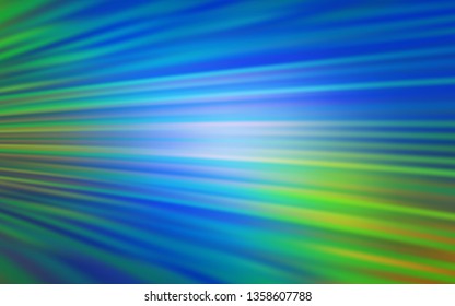 Light Blue, Green vector background with straight lines. Modern geometrical abstract illustration with Lines. Best design for your ad, poster, banner.