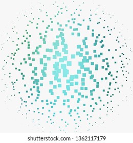 Light Blue, Green vector background with rectangles. Abstract gradient illustration with colorful rectangles. Modern template for your landing page.