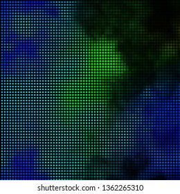 Light Blue, Green vector background with circles. Abstract colorful disks on simple gradient background. Design for posters, banners.