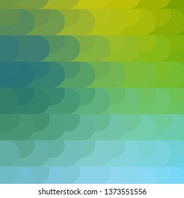 Light Blue, Green vector background with lines. Modern abstract illustration with colorful lines. Pattern for ads, commercials.
