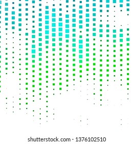 Light Blue, Green vector background with rectangles. New abstract illustration with rectangular shapes. Pattern for websites, landing pages.