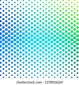 Light Blue, Green vector background with rectangles. Modern design with rectangles in abstract style. Pattern for websites, landing pages.