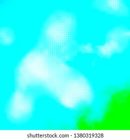Light Blue, Green vector background with circles. Illustration with set of shining colorful abstract spheres. Pattern for wallpapers, curtains.