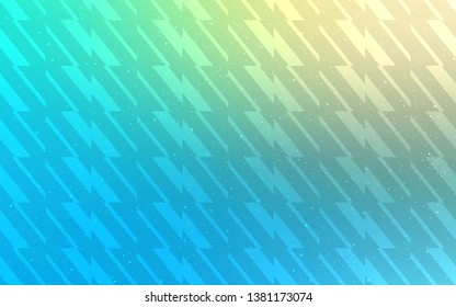 Light Blue, Green vector background with stright stripes. Shining colored illustration with sharp stripes. Pattern for your busines websites.