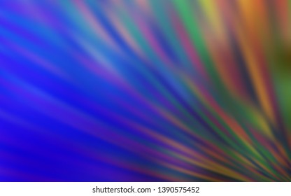 Light Blue, Green vector background with stright stripes. Shining colored illustration with sharp stripes. Pattern for your busines websites.