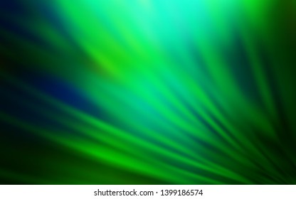 Light Blue, Green vector background with stright stripes. Blurred decorative design in simple style with lines. Pattern for your busines websites.