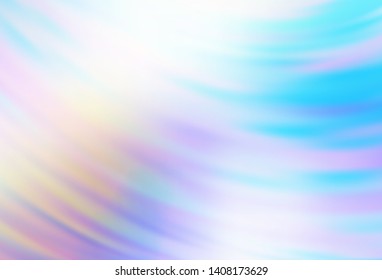 Light Blue, Green vector background with wry lines. A circumflex abstract illustration with gradient. Brand new design for your ads, poster, banner.