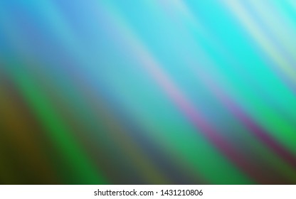 Light Blue, Green vector background with stright stripes. Modern geometrical abstract illustration with Lines. Template for your beautiful backgrounds.