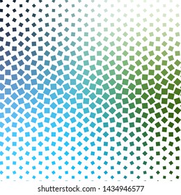 Light Blue, Green vector background with rectangles. Modern design with rectangles in abstract style. Best design for your ad, poster, banner.