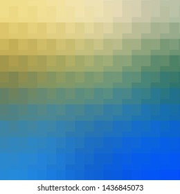 Light Blue, Green vector background in polygonal style. Illustration with a set of gradient rectangles. Modern template for your landing page.