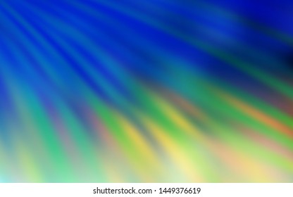 Light Blue, Green vector background with straight lines. Modern geometrical abstract illustration with Lines. Pattern for ads, posters, banners.