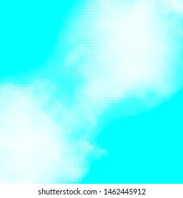 Light Blue, Green vector background with circles. Modern abstract illustration with colorful circle shapes. Design for posters, banners.