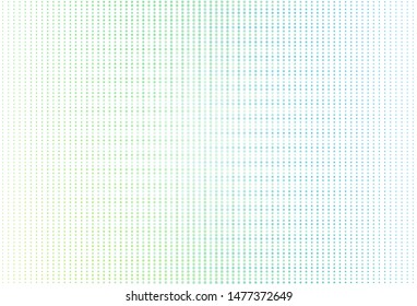 Light Blue, Green vector background with spots. Blurred bubbles on abstract background with colorful gradient. Pattern for ads, leaflets.