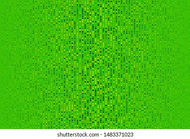 Light Blue, Green vector background with bubbles. Blurred bubbles on abstract background with colorful gradient. Pattern for ads, leaflets.