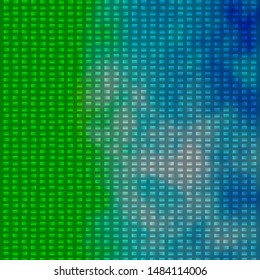 Light Blue, Green vector background in polygonal style. Abstract gradient illustration with colorful rectangles. Pattern for commercials, ads.