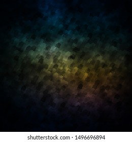 Light Blue, Green vector background with hexagons. Colorful hexagons on blur backdrop. Pattern for texture of wallpapers.
