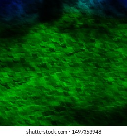 Light Blue, Green vector background with polygonal style. Abstract gradient illustration with triangles. Best design for posters, banners.