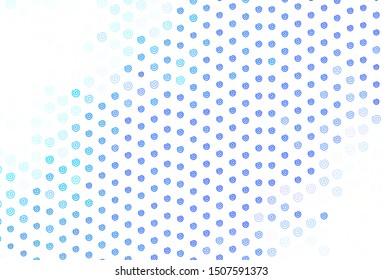 Light Blue, Green vector background with bent lines. Colorful illustration in abstract style with gradient. Abstract design for your web site.