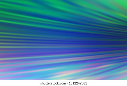 Light Blue, Green vector background with straight lines. Modern geometrical abstract illustration with Lines. Template for your beautiful backgrounds.