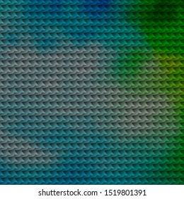 Light Blue, Green vector background in polygonal style. Abstract gradient illustration with rectangles. Design for your business promotion.