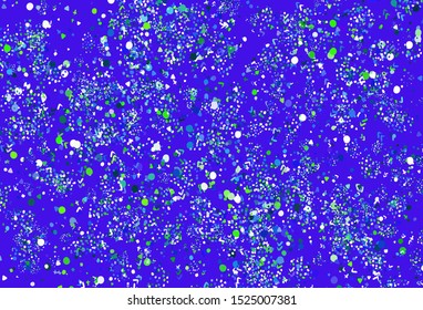 Light Blue, Green vector background with abstract shapes. Illustration with colorful gradient shapes in abstract style. Simple design for your web site.
