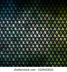 Light Blue, Green vector background with polygonal style. Abstract gradient illustration with triangles. Template for wallpapers.