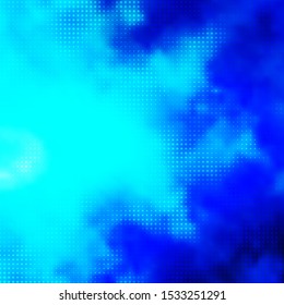 Light Blue, Green vector background with bubbles. Modern abstract illustration with colorful circle shapes. Pattern for websites.
