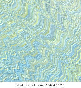 Light Blue, Green vector background with bent lines. Colorful geometric sample with gradient curves.  Pattern for commercials, ads.