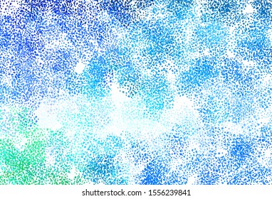 Light Blue, Green vector background with abstract shapes. Modern abstract illustration with colorful random forms. Elegant design for wallpapers.