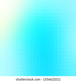Light Blue, Green vector background with bubbles. Colorful illustration with gradient dots in nature style. Pattern for business ads.