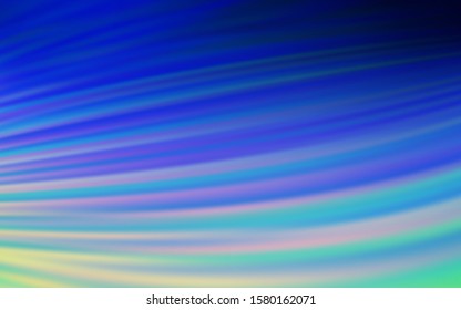 Light Blue, Green vector background with stright stripes. Modern geometrical abstract illustration with Lines. Pattern for ads, posters, banners.