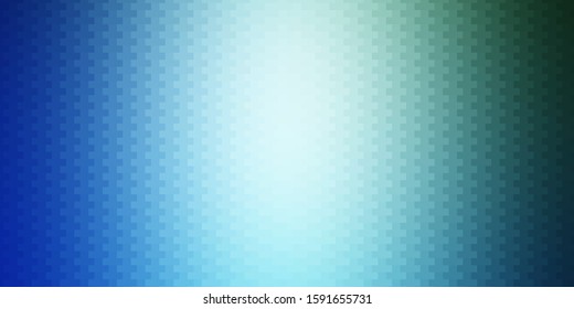 Light Blue, Green vector background in polygonal style. New abstract illustration with rectangular shapes. Pattern for websites, landing pages.