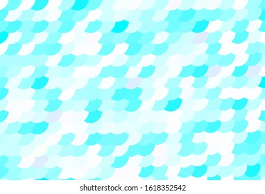 Light Blue, Green vector background with spots. Blurred decorative design in abstract style with bubbles. Pattern for beautiful websites.