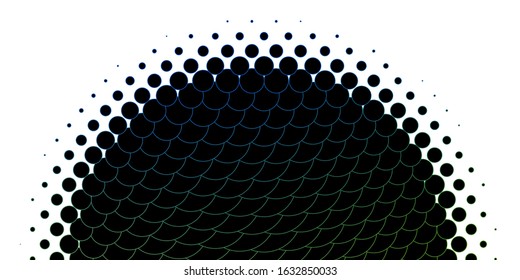 Light Blue, Green vector background with spots. Glitter abstract illustration with colorful drops. Pattern for websites.
