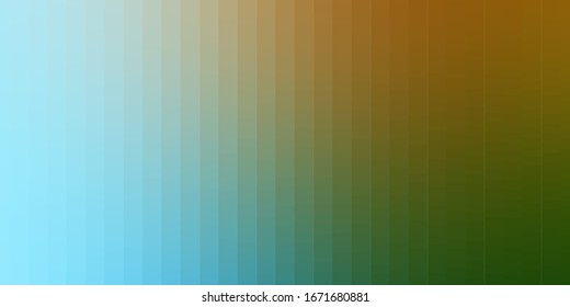 Light Blue, Green vector background in polygonal style. Rectangles with colorful gradient on abstract background. Pattern for commercials, ads.