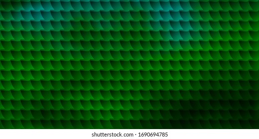 Light Blue, Green vector background in polygonal style. Colorful illustration with gradient rectangles and squares. Pattern for busines booklets, leaflets