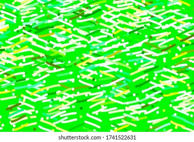 Light Blue, Green vector background with straight lines. Modern geometrical abstract illustration with Lines. Pattern for your busines websites.