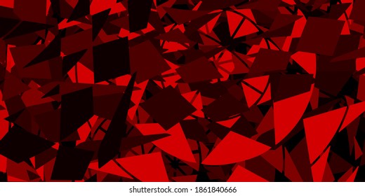 hellblauer, grüner Vektorhintergrund mit polygonalem Stil. Abstrakte Glitter-Illustration mit dreieckigen Formen. Vorlage für Zielseiten.