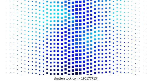 Azul claro, fondo vectorial verde con rectángulos. Diseño moderno con rectángulos de estilo abstracto. Plantilla para teléfonos móviles.