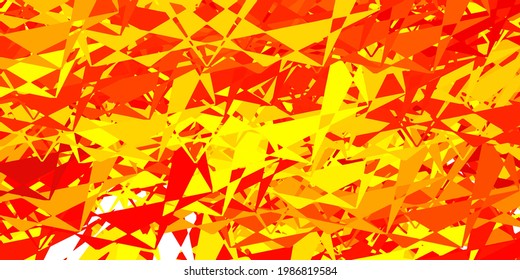 Azul claro, fondo vectorial verde con formas poligonales. Ilustración abstracta inteligente con formas triangulares de estilo moderno. Patrón de fondo de pantalla.