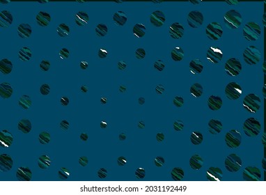Light blue, green vector background with bubbles. Blurred decorative design in abstract style with bubbles. Pattern for beautiful websites.