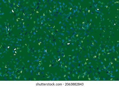 Light Blue, Green vector background with abstract forms. Simple colorful illustration with abstract gradient shapes. Best smart design for your business.