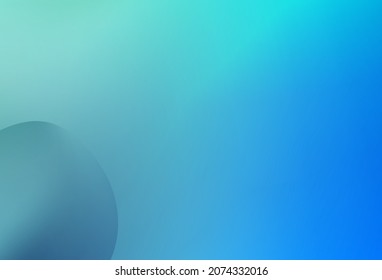 Light Blue, Green vector background with curved circles. Colorful illustration in abstract memphis style with gradient. A completely new memphis design for your business.