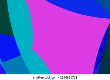 Light Blue, Green vector background with lamp shapes. Geometric illustration in marble style with gradient.  A new texture for your  ad, booklets, leaflets.
