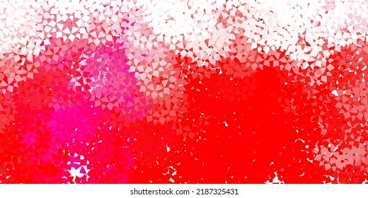 Light blue, green vector background with triangles. Glitter abstract illustration with triangular shapes. Best design for posters, banners.