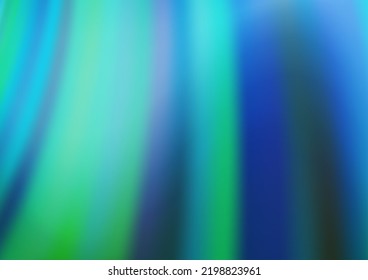 Azul claro, fondo vectorial verde con líneas abstractas. Ilustración geométrica en estilo de mármol con gradiente.  Diseño de mármol para su sitio web.