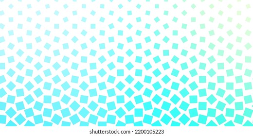 Light Blue, Green vector background with rectangles. Illustration with a set of gradient rectangles. Pattern for websites, landing pages.