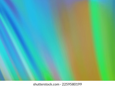 Light Blue, Green vector background with liquid shapes. An elegant bright illustration with gradient. Marble style for your business design.
