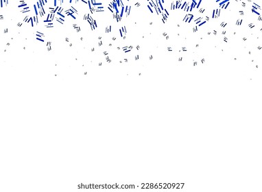 Light Blue, Green vector background with straight lines. Lines on blurred abstract background with gradient. Smart design for your business advert.
